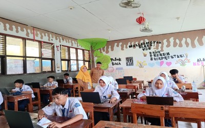 Monitoring Pelaksanaan TKA oleh Pengawas dan Kepala Sekolah