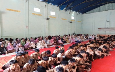 ISTIGHOSAH SEBELUM PELAKSANAAN TKA